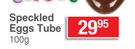 Mister Sweet Speckled Eggs Tube-100g