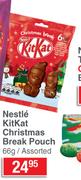 Nestle Kitkat Christmas Break Pouch Assorted-66g