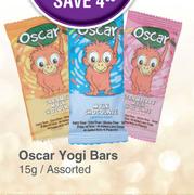 Oscar Yogi Bars Assorted-15g Each