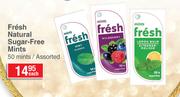 Fresh Natural Sugar Free Mints 50 Mints Assorted-Each