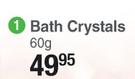Nature's Edition Grapefruit & Lime Bath Crystals-60g