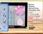 Basics Beauty Spring Time Cosmetic Set (6 Piece)