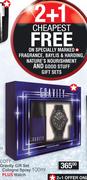 Coty Gravity Gift Set Of Cologne Spray 100ml Plus Watch
