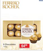 Ferrero Rocher 8 Chocolates-100g