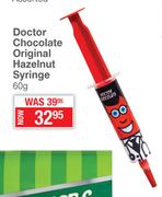 Doctor Chocolate Original Hazelnut Syringe-60g