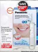 Panasonic Rechargeable Oral Irrigator