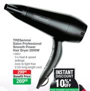 TRESemme Salon Professional Smooth Power Hair Dryer 2000W