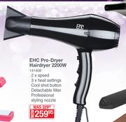 EHC Pro-Dryer Hairdryer 2200W