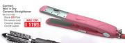 Carmen Wet'n Dry Ceramic Straightener-Each