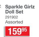 Sparkle Girlz Doll Set Assorted