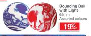 Bouncing Ball With Light 65mm-Each