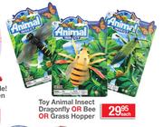 Toy Animal Insect Dragonfly Or Bee Or Gass Hopper-Each