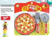 Funny Food Pizza Play Set (10 Piece)