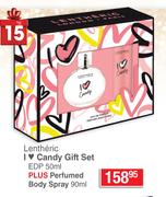 Lentheric I Love Candy Gift Set EDP 50ml + Perfumed Body Spray 90ml
