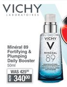 Vichy Mineral 89 Fortifying & Plumping Daily Booster-50ml