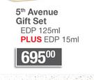 Elizabeth Arden 5th Avenue Gift Set: (EDP 125ml + EDP 15ml)
