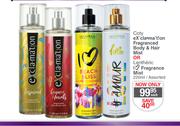 Coty eX'clamat!on Fragranced Body & Hair Mist Or Lentheric I Love Fragrance Mist Assorted-220ml Each