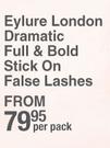 Eylure London Dramatic Full & Bold Stick On False Lashes-Per Pack