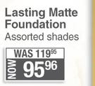 Rimmel Lasting Matte Foundation