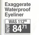 Rimmel Exaggerate Waterproof Eyeliner