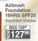 Yardley Airbrush Foundation 16 HRS SPF25 (Assorted Shades)-Each