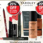 Yardley Stay Fast Lipstick (Assorted Colours)-Each