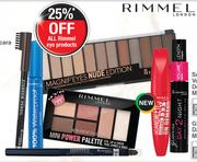 Rimmel Professional Eyebrow Pencil Or 100% Waterproof Mascara-Each