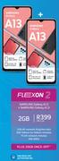 Samsung Galaxy A13 + Samsung Galaxy A13-On Flexon 2GB