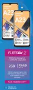 Samsung Galaxy A23 + Samsung Galaxy A23-On Flexon 2GB