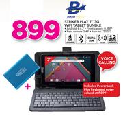 Boost Mobile Striker Play 7" 3G WiFi Tablet Bundle