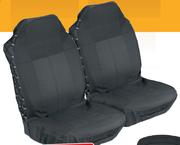 Stingray Explorer 2 Piece Rear Black Seat Covers-Per Set