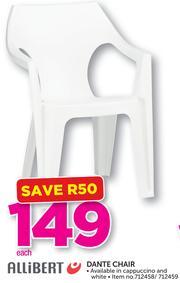 Allibert Dante Chair M Guzzle Co Za