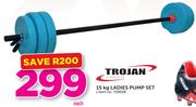 Trojan 15Kg Ladies Pump Set