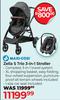 Maxi Cosi Zelia S Trio 3-In-1 Stroller