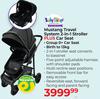 Baby Things Mustang Travel System 2-In-1 Stroller Plus Car Seat