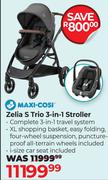 Maxi Cosi Zelia S Trio 3-In-1 Stroller