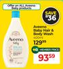 Aveeno Baby Hair Body Wash-400ml 