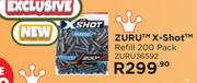 Zuru X-Shot Refill 200 Pack ZURU36592