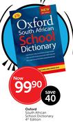 Oxford South African School Dictionary 4th Edition