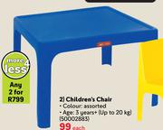 Jolly Large Children's Table-For Any 2