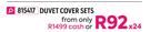 Robin Deluxe 10 Piece Duvet Cover Sets (Double)