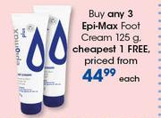 Epi-Max Foot Cream-125g Each