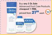 Dr. Sole Advanced Foot Care Products-Each