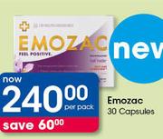 Emozac-30 Capsules Per Pack