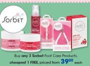 Sorbet Foot Care Products-Each