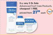 Dr. Sole Advanced Foot Care Products-Each