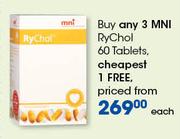 MNI Rychol Tablets-60's Each