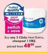 Clicks Heel Balms-Each