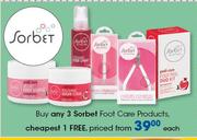 Sorbet Foot Care Products-Each