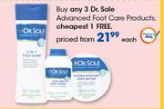 Dr. Sole Advanced Foot Care Products-Each